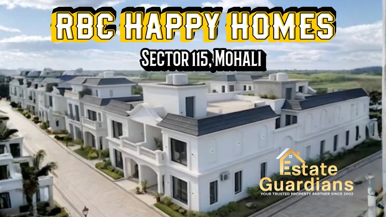 Luxurious 3 BHK Spanish Villas in Sector 115, Mohali | RBC Group Happy Home Tour