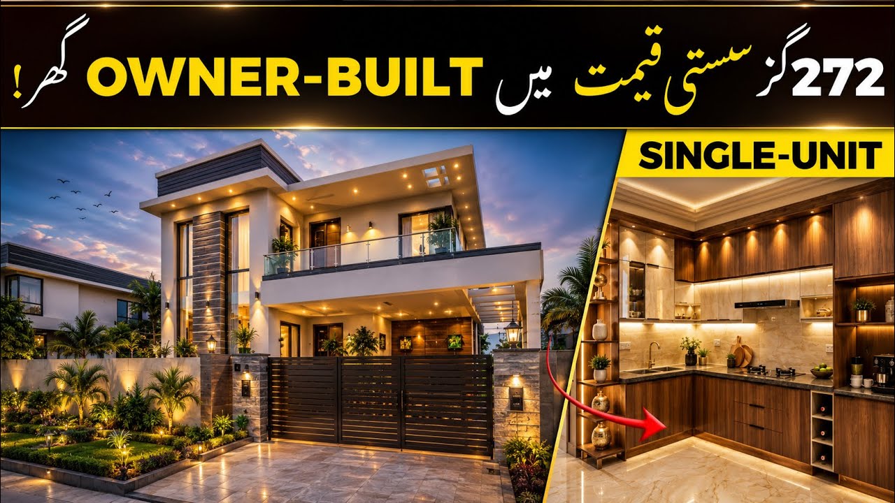272 Sq Yards House for Sale in Bahria Town Karachi | Luxury Villa Tour
