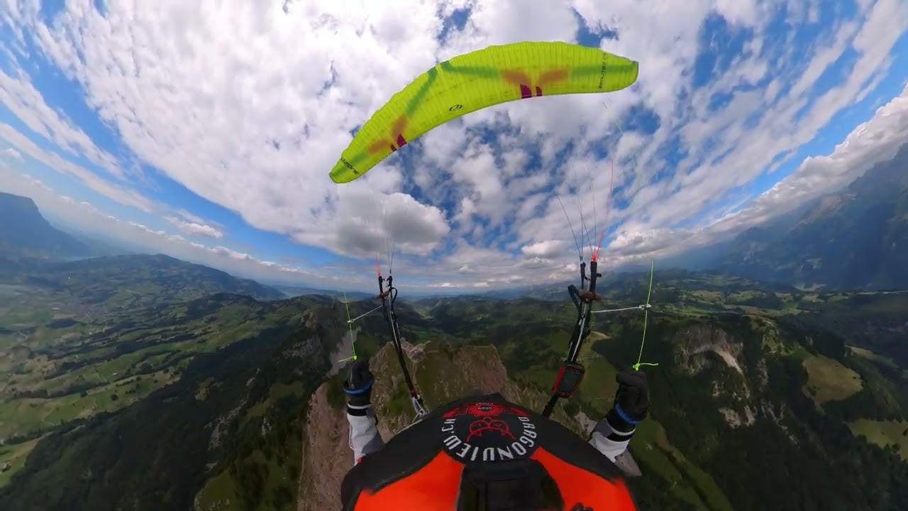 Takeoff Rotenflue, Schwyz to Cloudbase over Gross Mythen