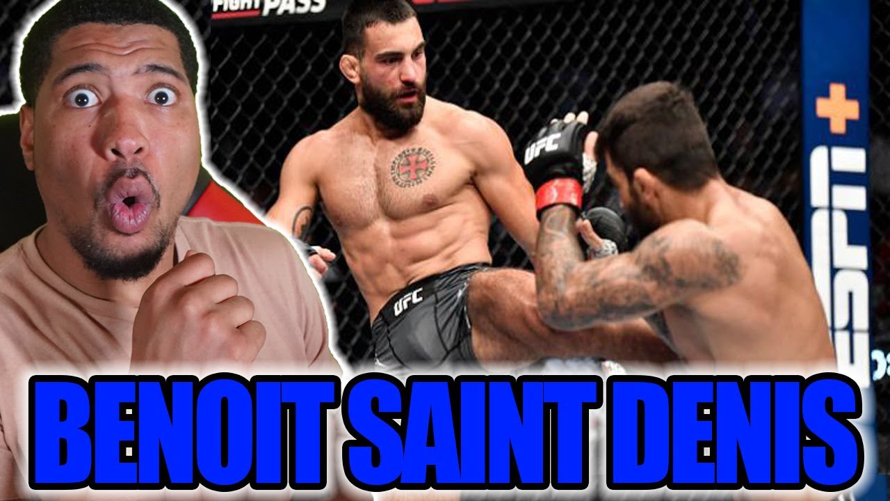 NEW MMA FAN REACTS TO:  BENOIT SAINT DENIS!
