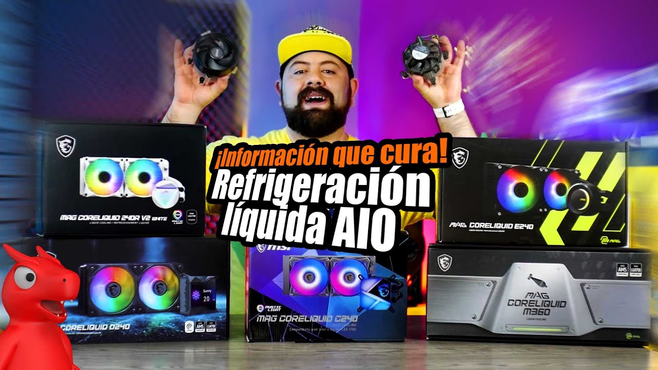 Cosas que QUERÍAS preguntar de REFRIGERACION LIQUIDA y TE DABA PENA preguntar! MSI AIO
