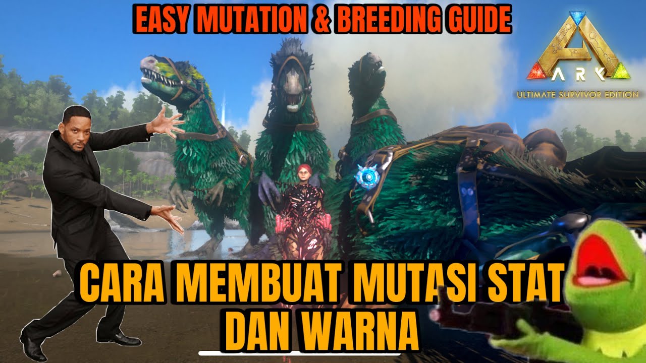 TUTORIAL BREEDING DAN MUTASI DINO ARK ULTIMATE EDITION