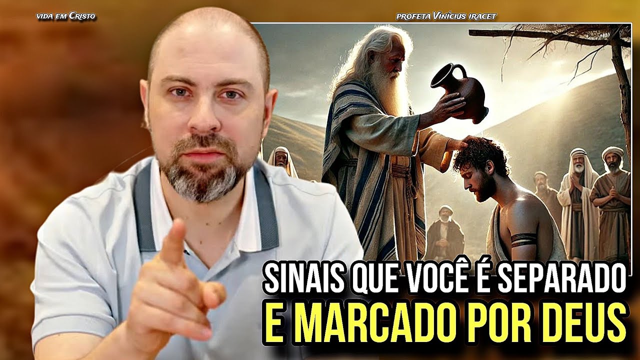 SINAIS QUE VOC&Ecirc; &Eacute; SEPARADO E MARCADO POR DEUS! - PROFETA VIN&Iacute;CIUS IRACET 