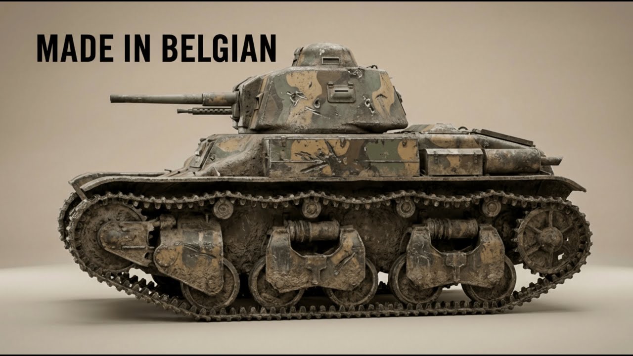 Every Belgian Tank Used in World War II Explained