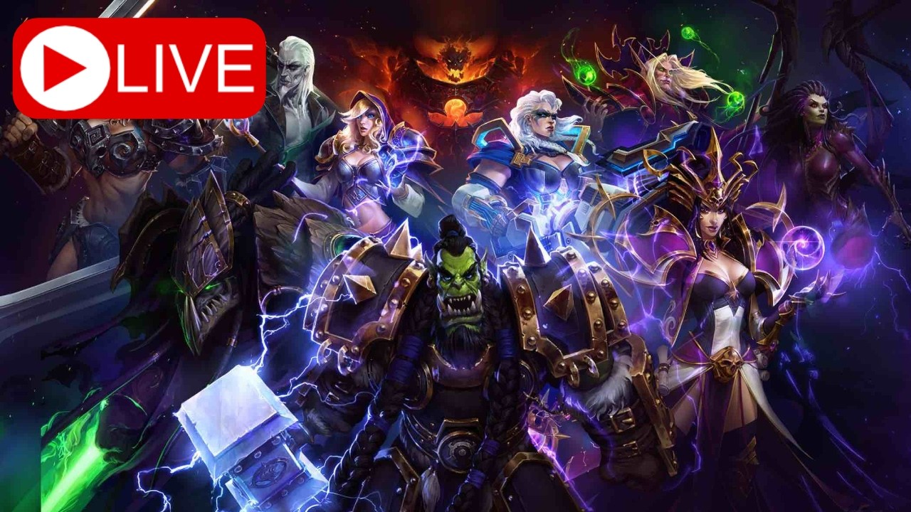 HasuObs Live: subbing in division 1, hots stormleague stuff; Nationscup tomorrow !blizzcon !patch