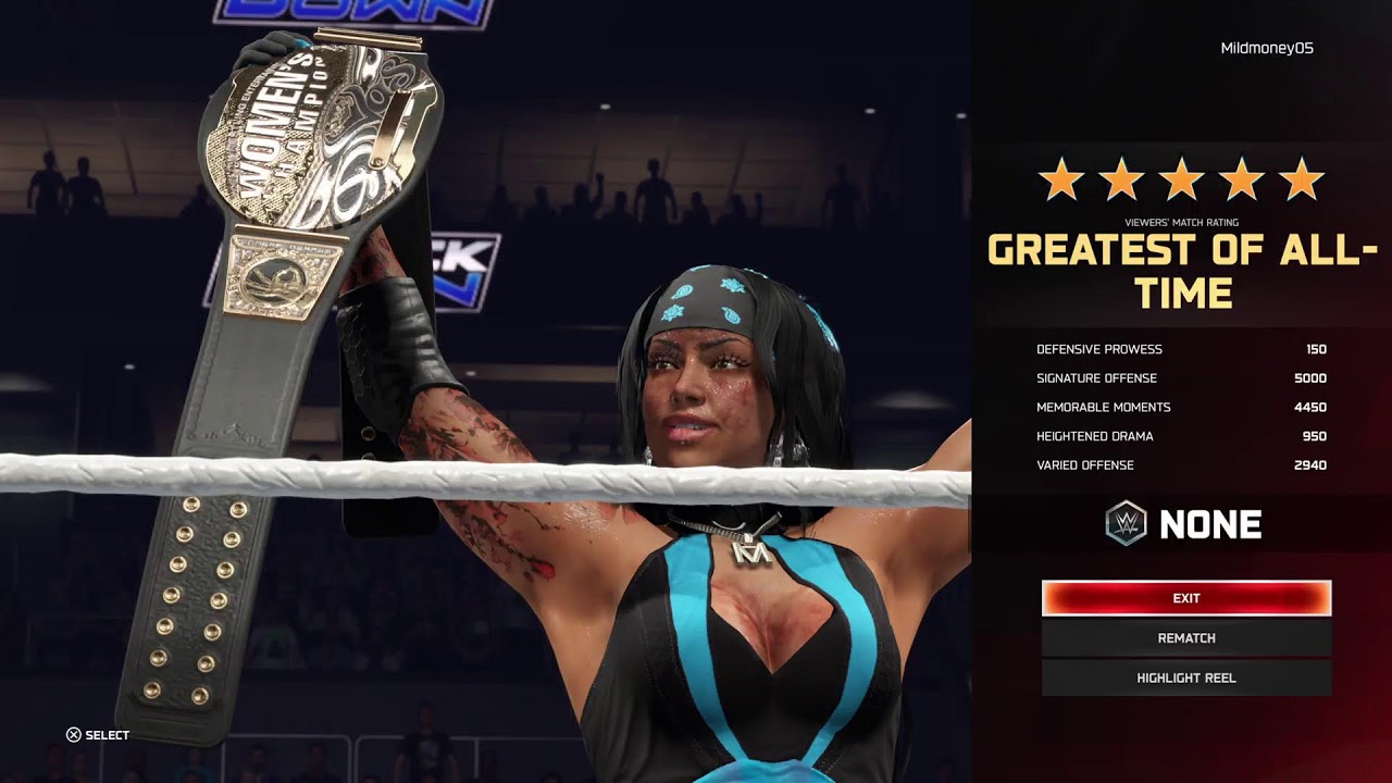 WWE2K25 UNIVERSE MODE 609