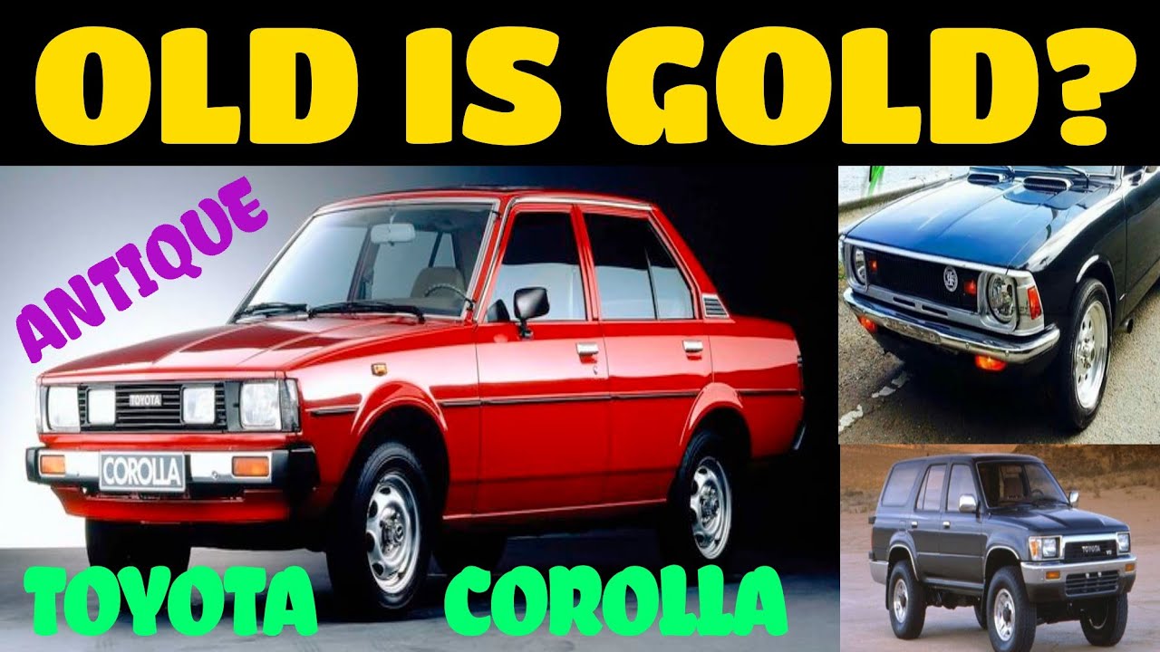 Antique Toyota Corolla | Toyota Corolla vintage | Old Toyota Corolla | Luxury Corolla models Antique