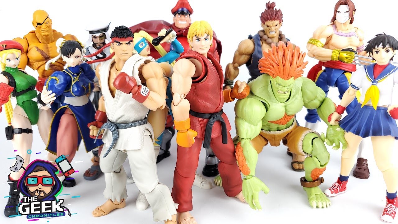 Complete Street Fighter SH Figuarts Collection