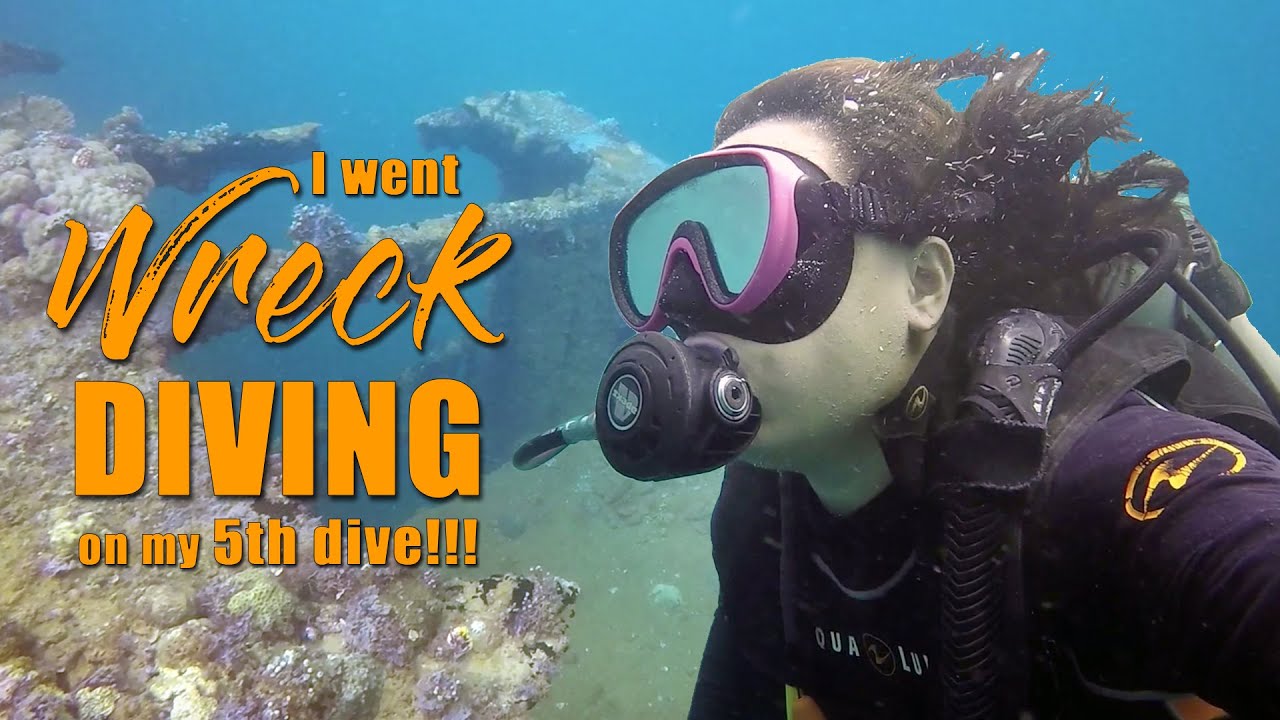 Wreck Diving in Subic Bay, Philippines (El Capitan) | Diving Philippines | MayenTV
