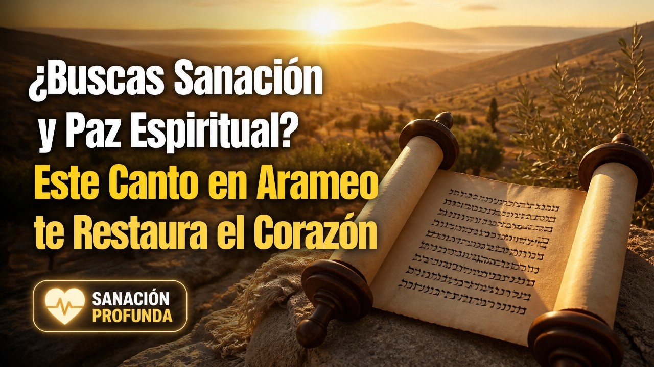 ¿Buscas Sanación y Paz Espiritual? Este Canto en Arameo te Restaura el Corazón
