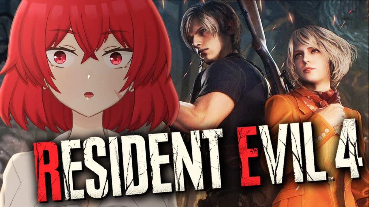 Vtuber Plays The Resident Evil 4 Remake for the FIRST time! Who is Leon? #1【 Virtual Youtuber 】🔴LIVE