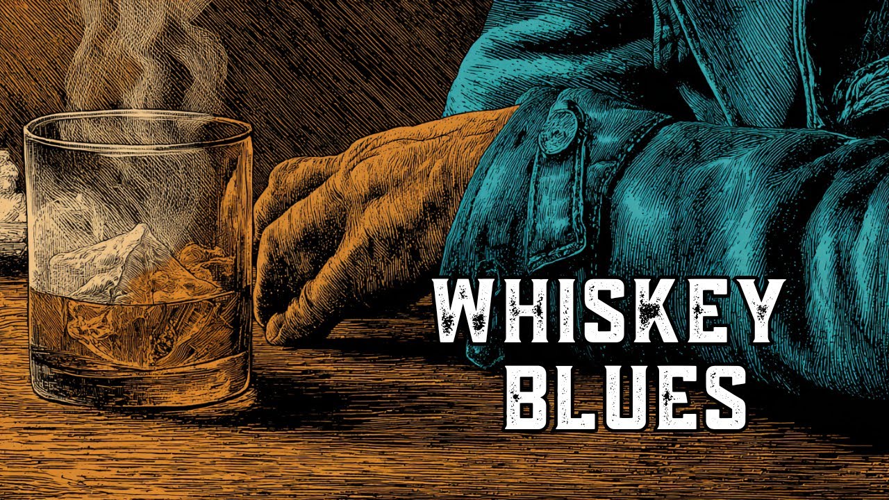 Blues Instrumental 🥃 Midnight Whiskey Bar Blues (No Vocals) | Relax & Unwind 🌙| Vol 8