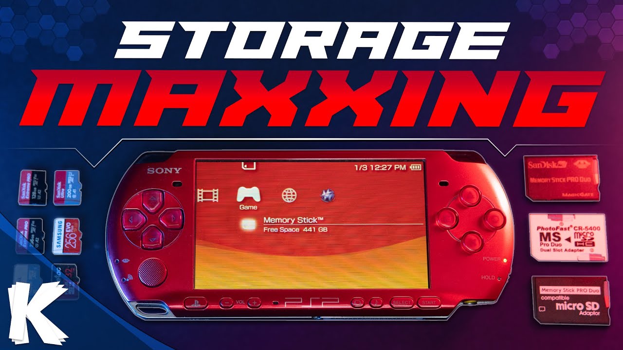 Увеличение объема памяти PSP в 2025 году