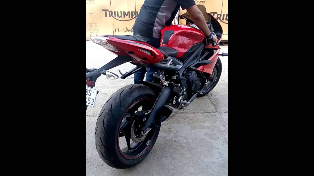 Triumph Daytona 675 Arrow Exhaust Sound