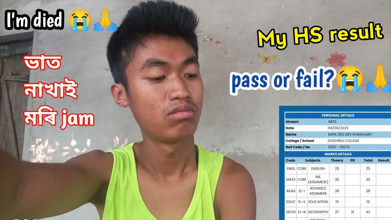 My HS results 2023 | Hs final Examination Results 2023 | Pass or Fail 😭🙏