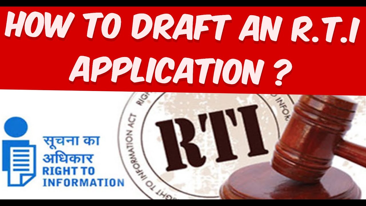 How to draft a successful RTI application ? #righttoinformation #Lawgicallylegal