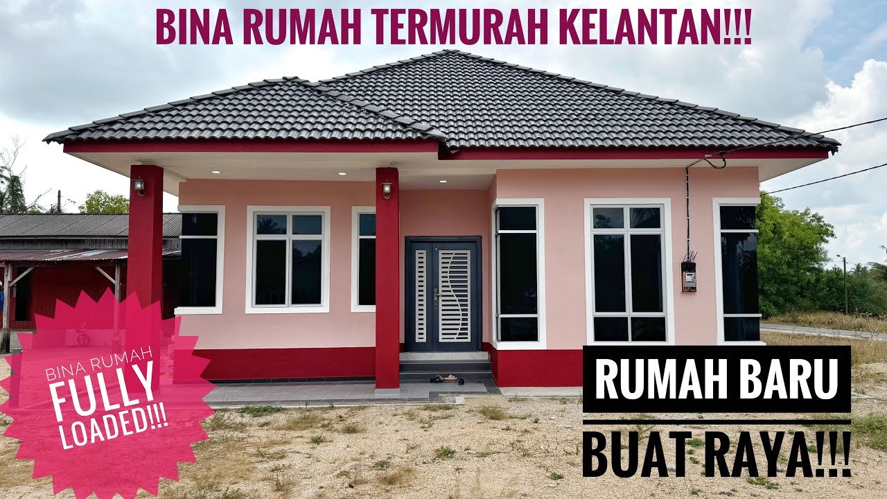 Banglo Beris, Bachok, Kelantan 1500sqft 3 Bilik 2 Tandas #perfectbuildings #binarumahtanahsendiri