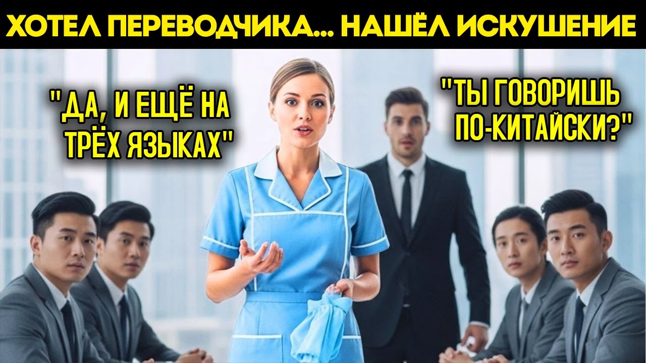 Миллионер Впадает в Панику Без Переводчика Пока Уборщица Не Вмешивается и Не Оставляет Его Без Слов