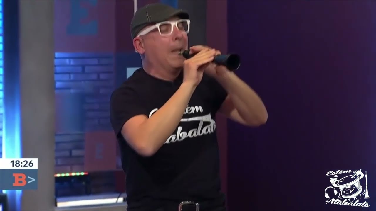 Actuaci&oacute; en directe 𝓔𝓼𝓽𝓮𝓶 𝓐𝓽𝓪𝓫𝓪𝓵𝓪𝓽𝓼 en &Agrave; punt en Bona vesprada.