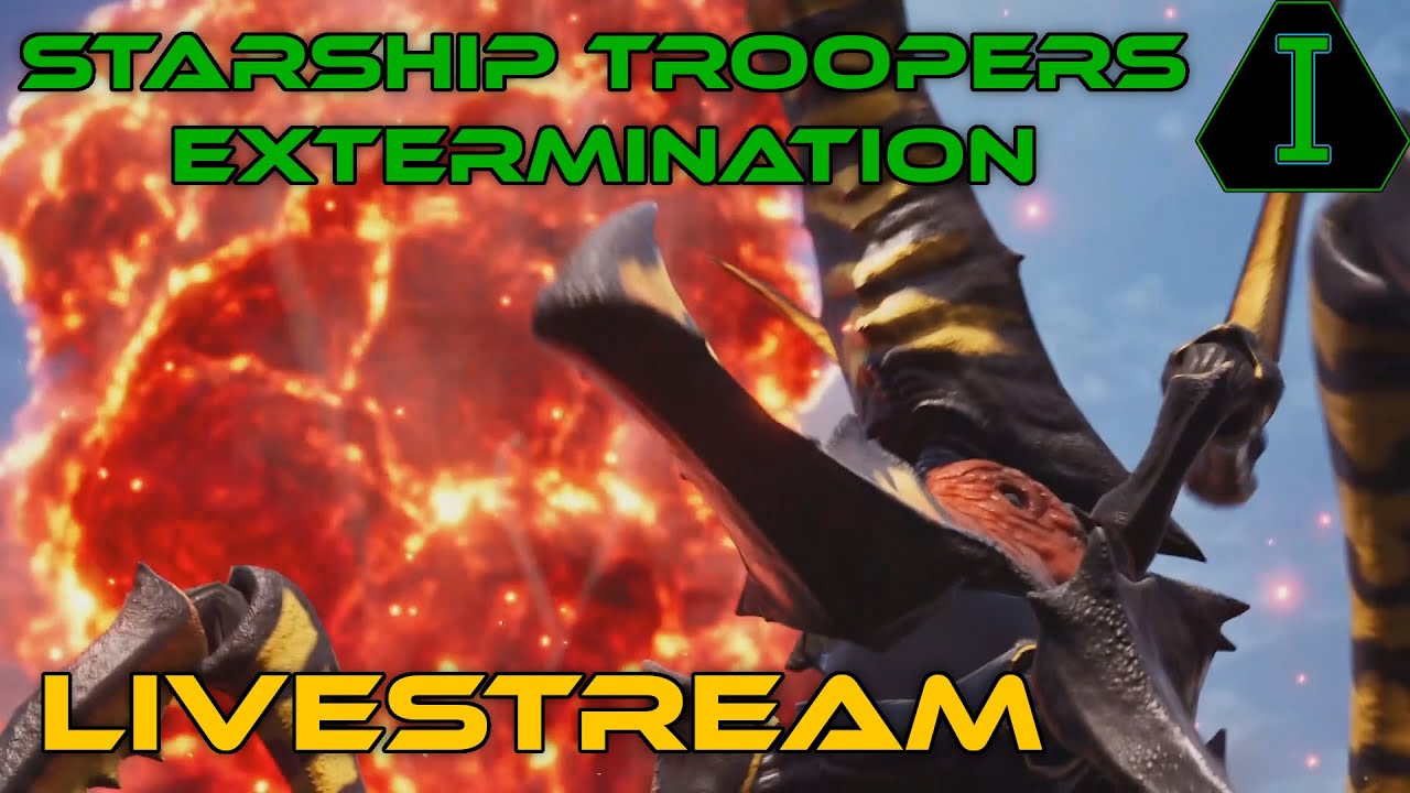 New Update! New Weapons, More BUGS! - Starship Troopers Extermination - Livestream