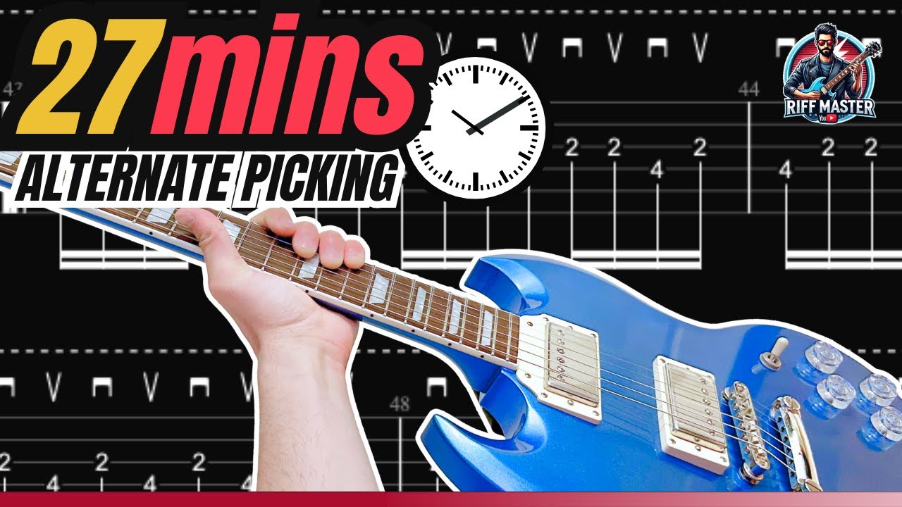 27 MINUTES OF ALTERNATE PICKING