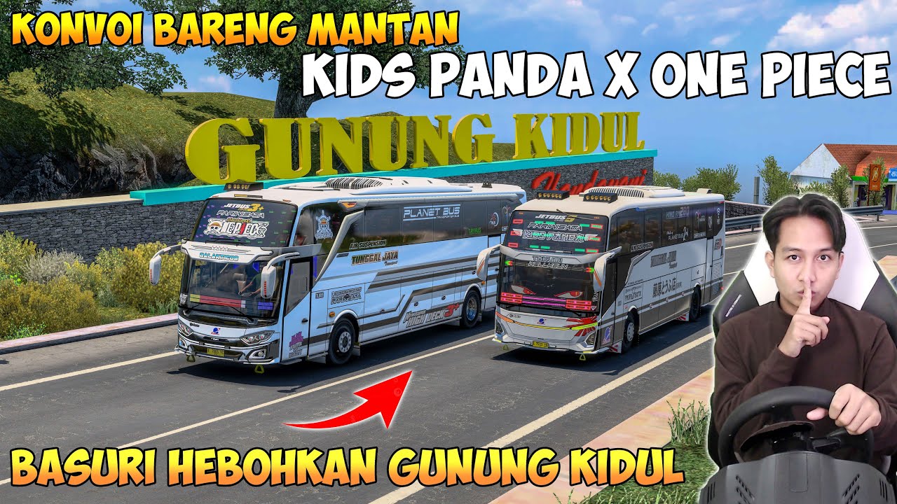 KONVOI BARENG MANTAN !! TUNGGAL JAYA KIDS PANDA X ONE PIECE KE GUNUNG KIDUL BANYAK BASURI VIRAL