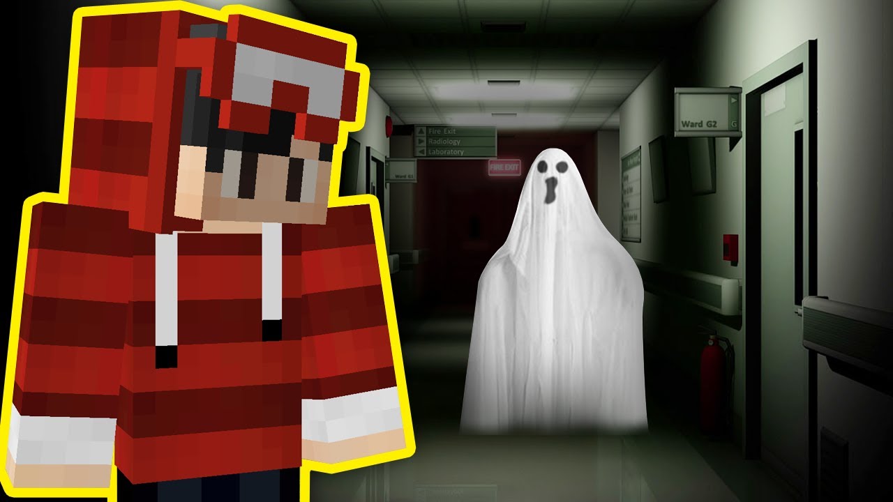 ENCONTREI UM FANTASMA NO HOSPITAL - MINECRAFT