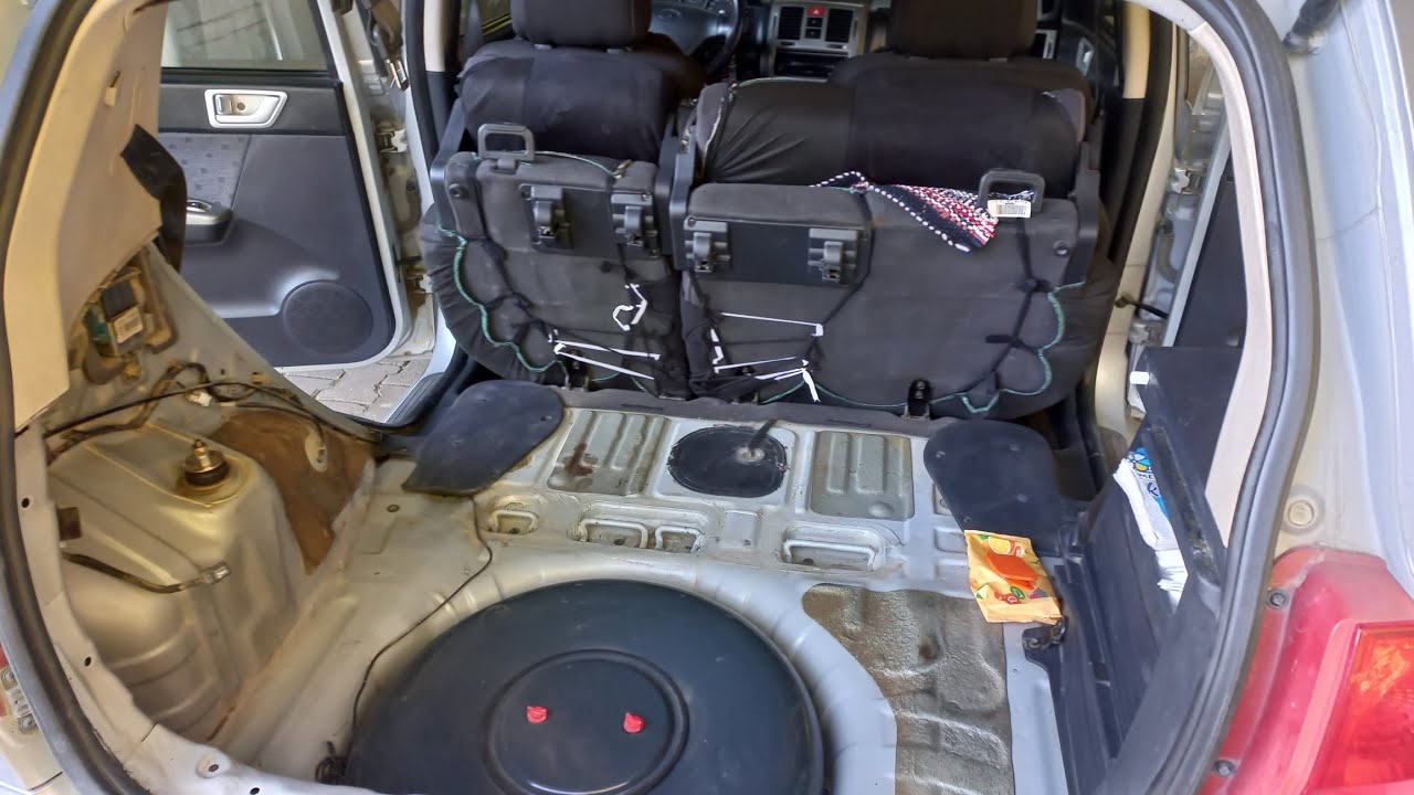 Hyundai Getz arka sol çamurluk iç plastik  (bagalit) sökme-takma ve tamiri
