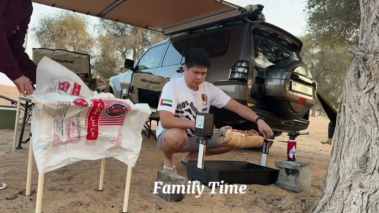 Family Time @ Maleha Desert🐪🌵🏜️🍖 