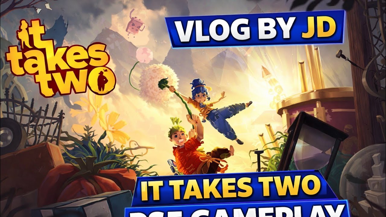 Today I’m playing It Takes Two on PS5 and this game is seriously fun! 🎮