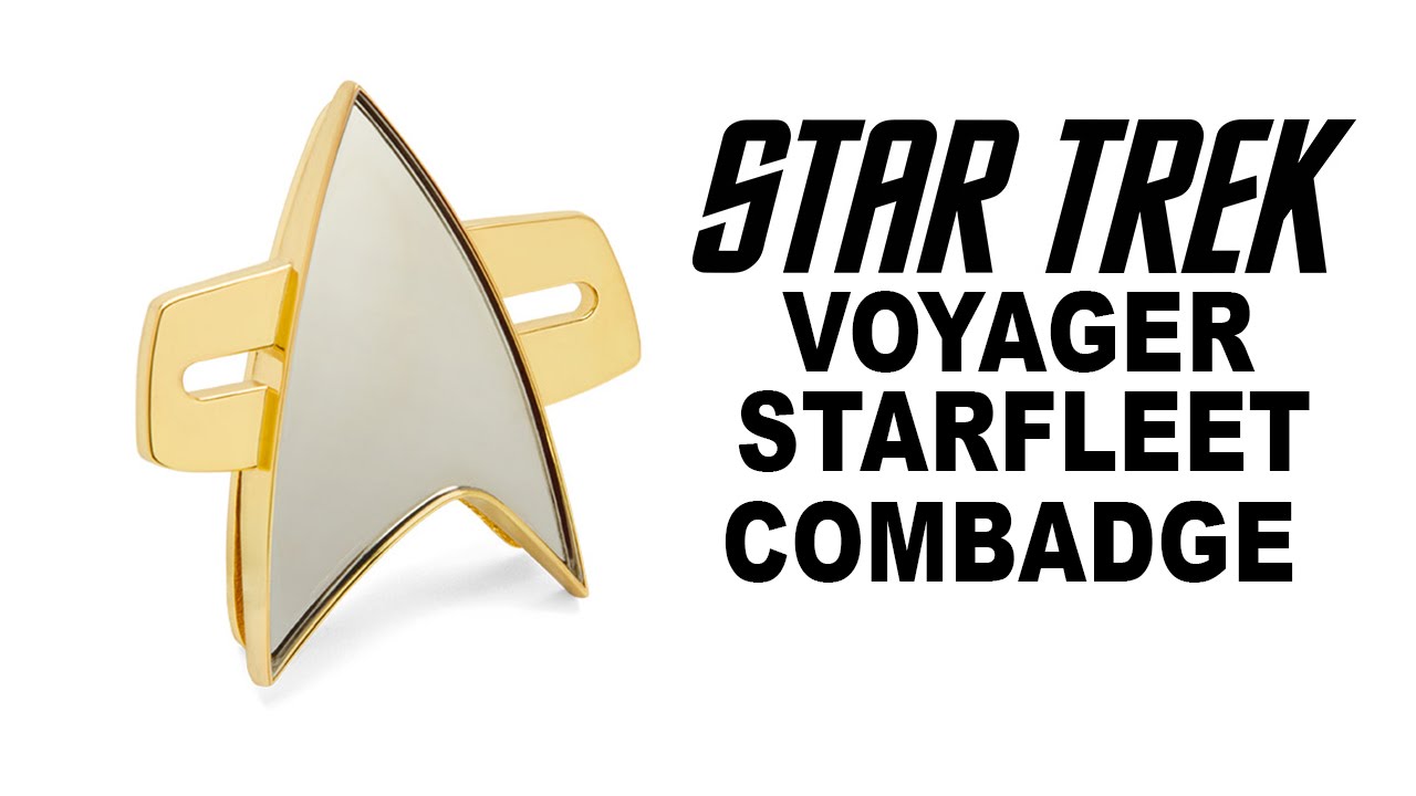 Unboxing & Review: Qmx and Roddenberry Star Trek: Voyager Combadge