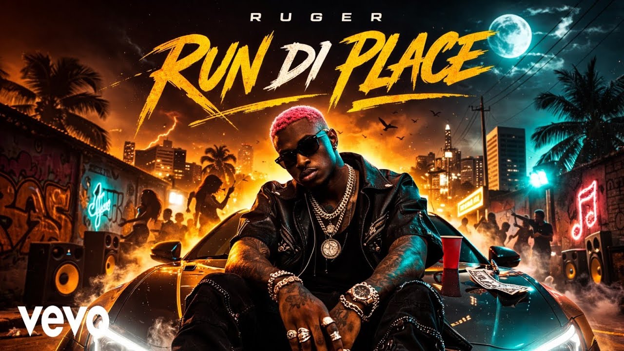 Ruger - “Run Di Place” -(Official Lyrics Music Video 2026)