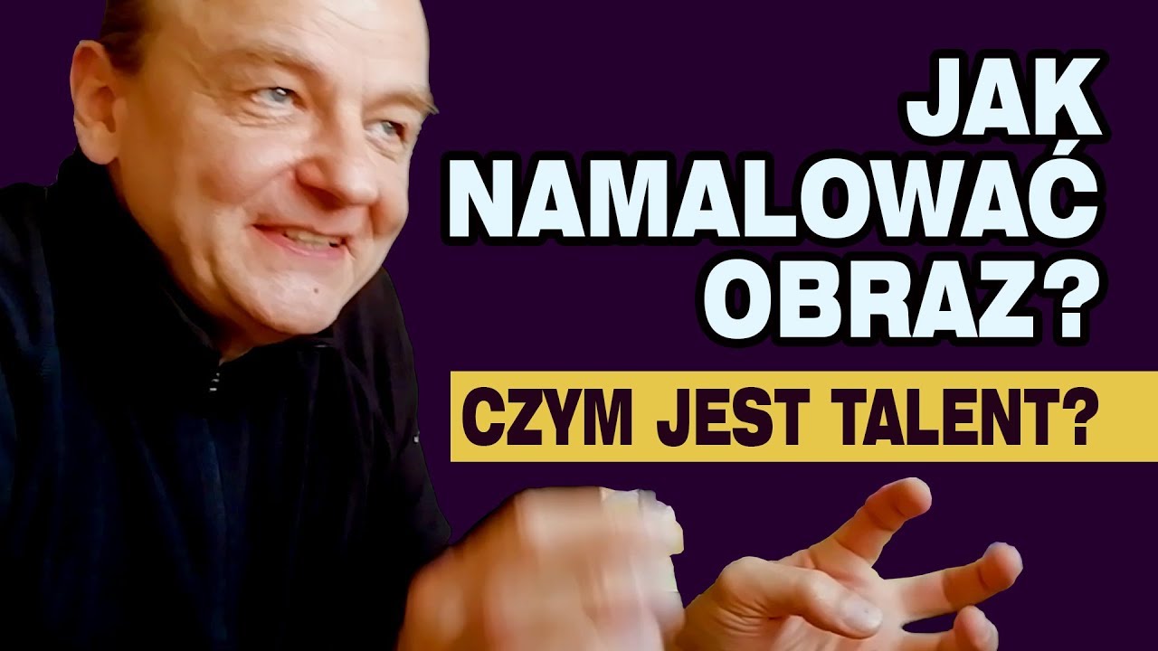 JAK NAMALOWAĆ OBRAZ? - PEJZAŻ - CZYM JEST TALENT? [vlog #766]