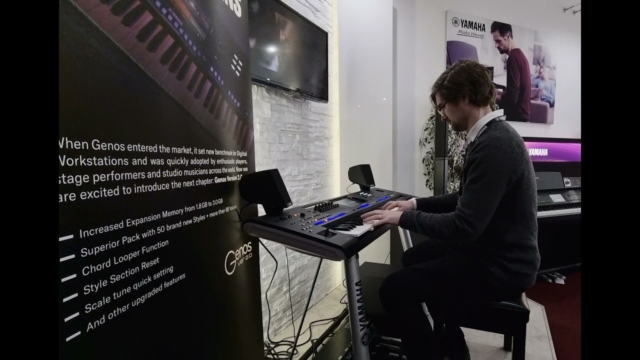 Yamaha Genos | Organ Demo | Toccata & Fugue in D Minor - J.S Bach (Excerpt) | Rimmers Music