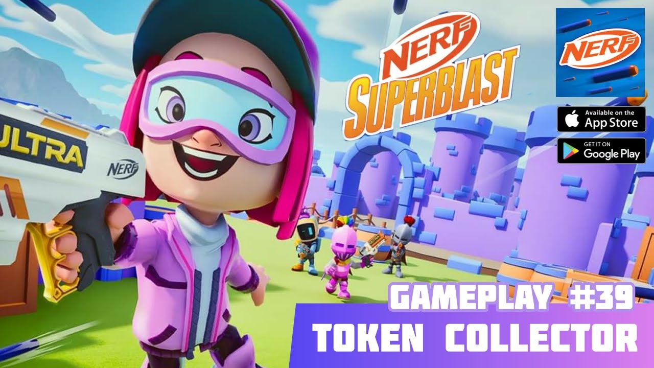 NERF Superblast - Gameplay #39 - 🔫 TOKEN COLLECTOR 🔫 - ( Android, iOS )
