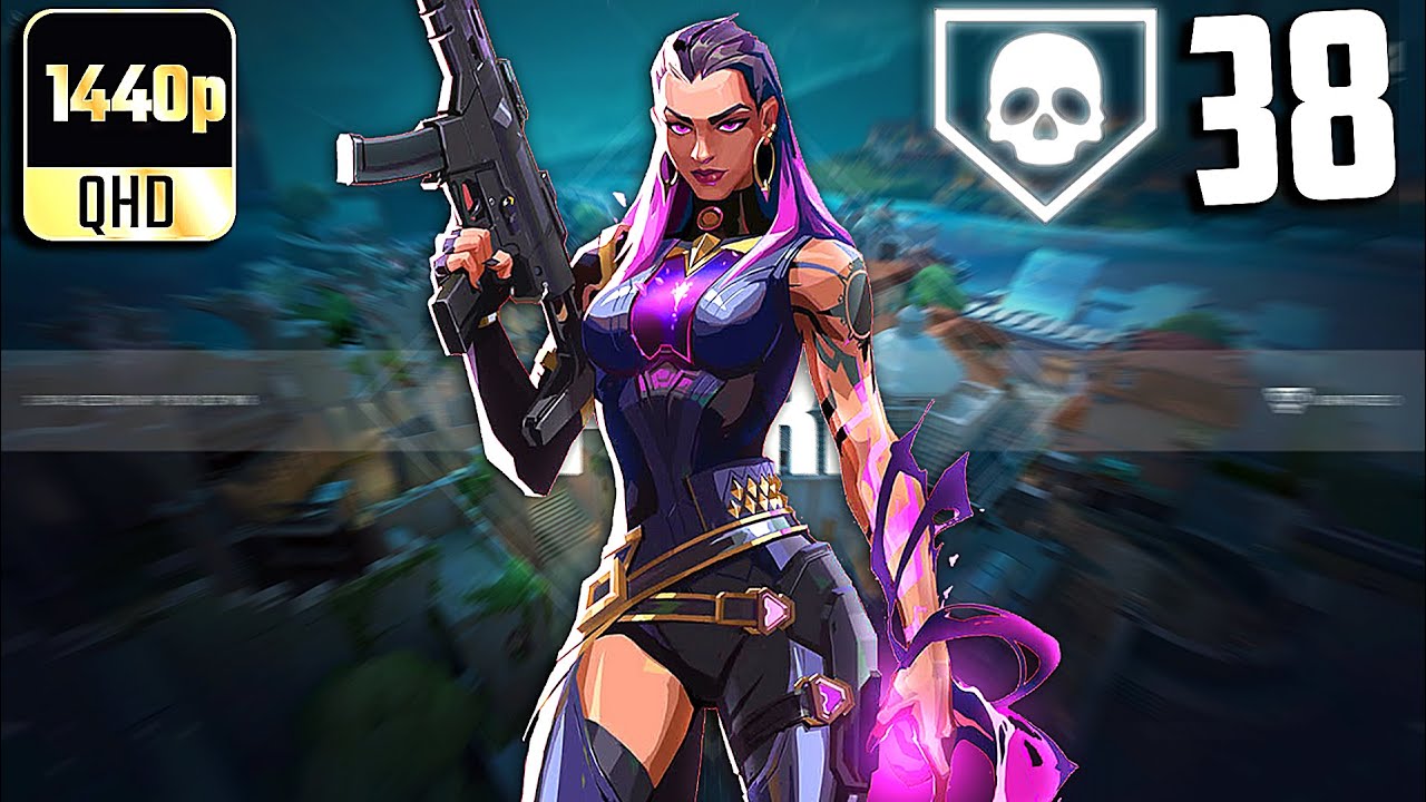 Valorant- 38 Kills With Reyna Pearl Unrated Full Gameplay #19! (No Commentary)