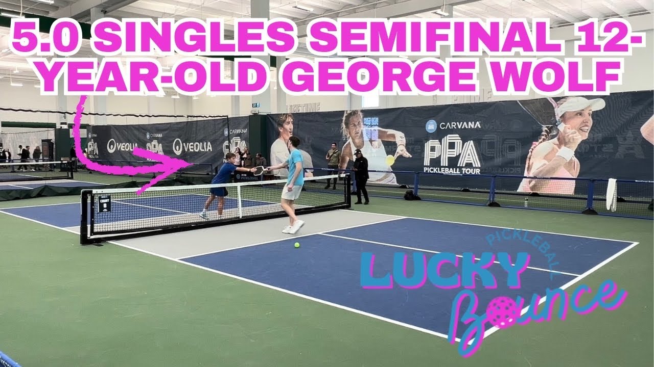 5.0 single semifinal PPA indoor￼ national championship tournament ￼