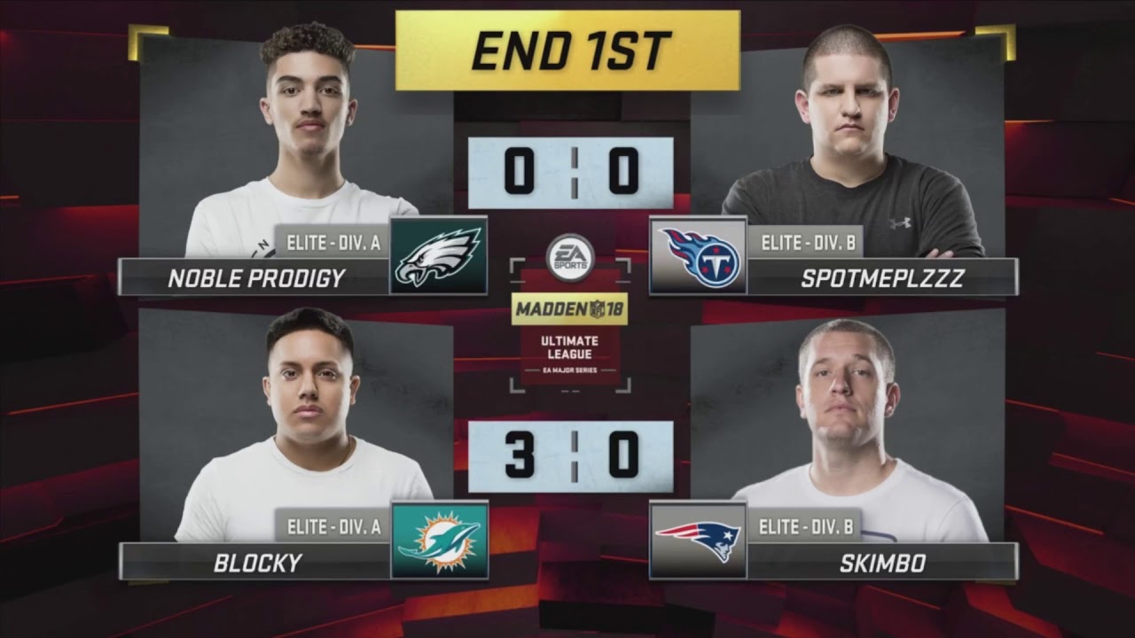 Madden 18 | Blocky Vs. Skimbo | Ultimate League