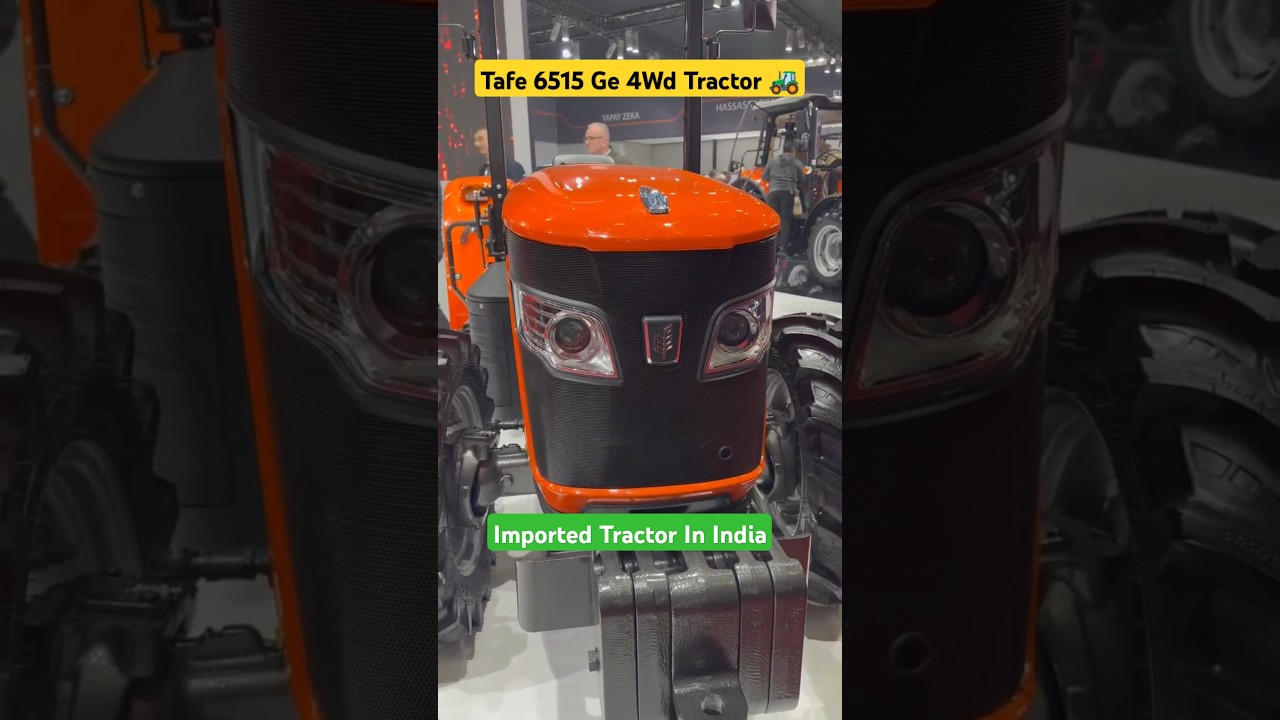 TAFE 6515 Ge 4Wd Tractor #Tafe6515 #CompactTractor #YouTubeShorts #ViralShorts #Short #Shorts