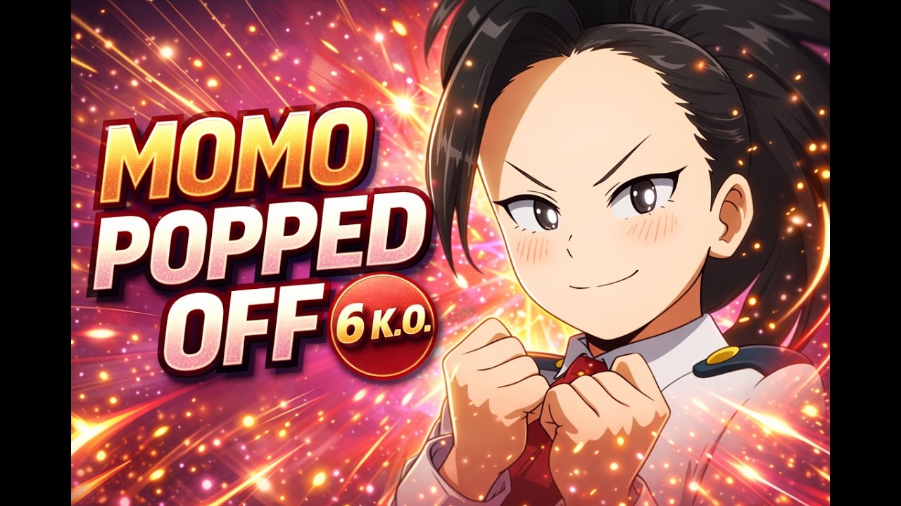 Momo Popped Off ✨🔥 | My Hero Ultra Rumble