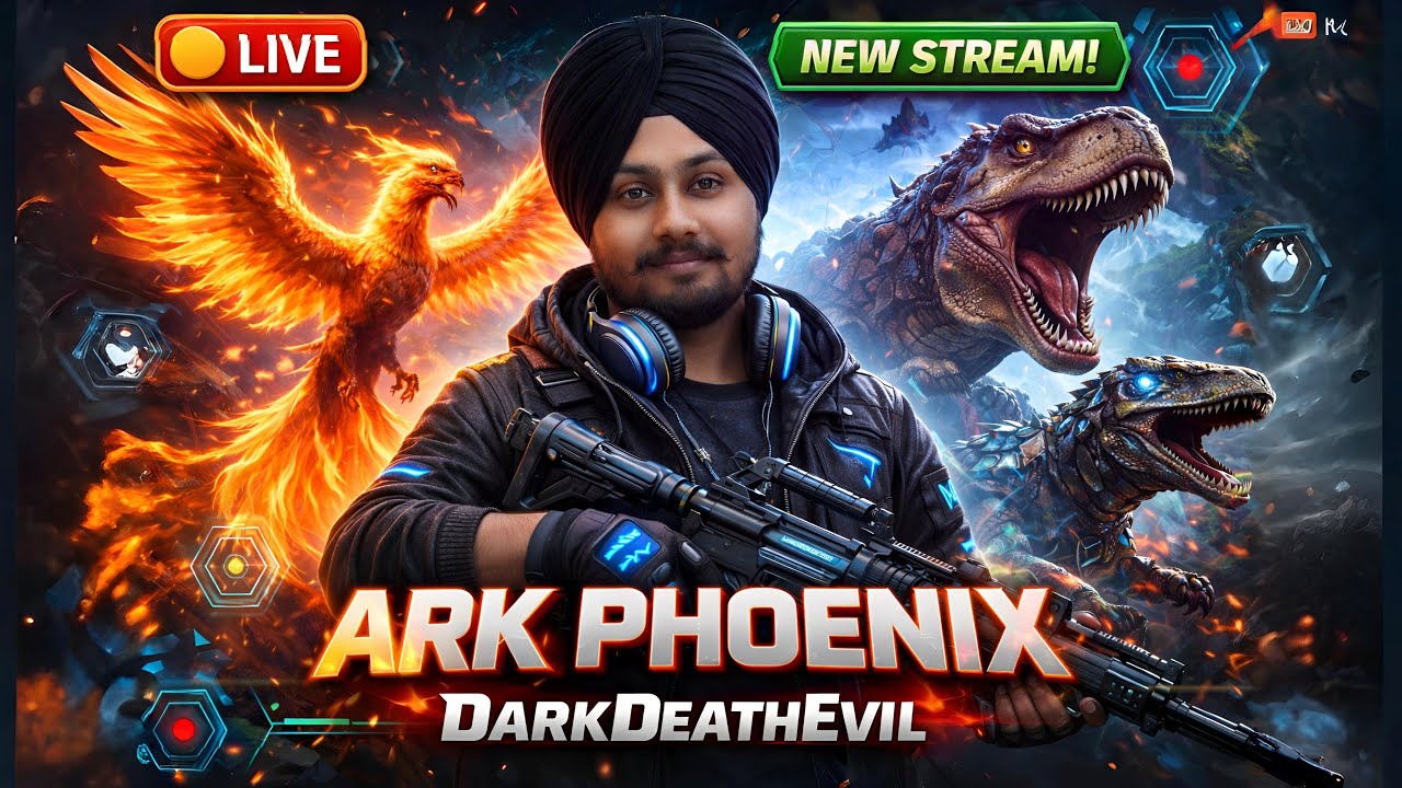 ARK Survival Evolved LIVE 🔥 PHOENIX MOD | Fire Tames, Boss Fights & Chaos | DarkDeathEvil