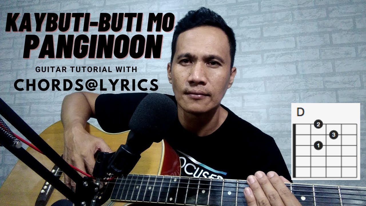 KAYBUTI BUTI MO PANGINOON/Boy Baldomaro- Guitar Tutorial With Chords and Lyrics-Gilbert Huarde