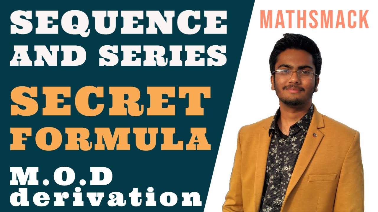 Sequence and series class 11 | Method of differences | special series|formula derivation| JEE/CAT
