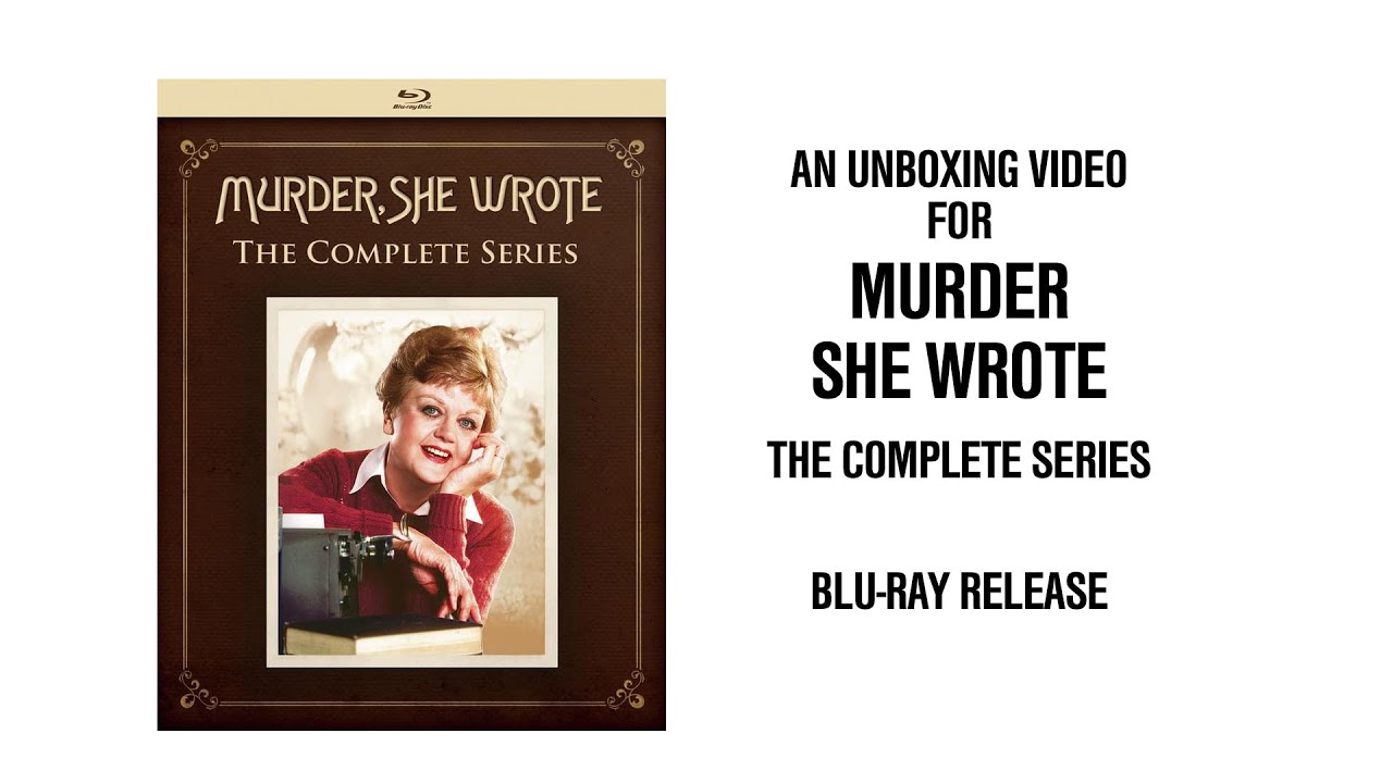 Murder She Wrote Blu-Ray Set Unboxing Video
