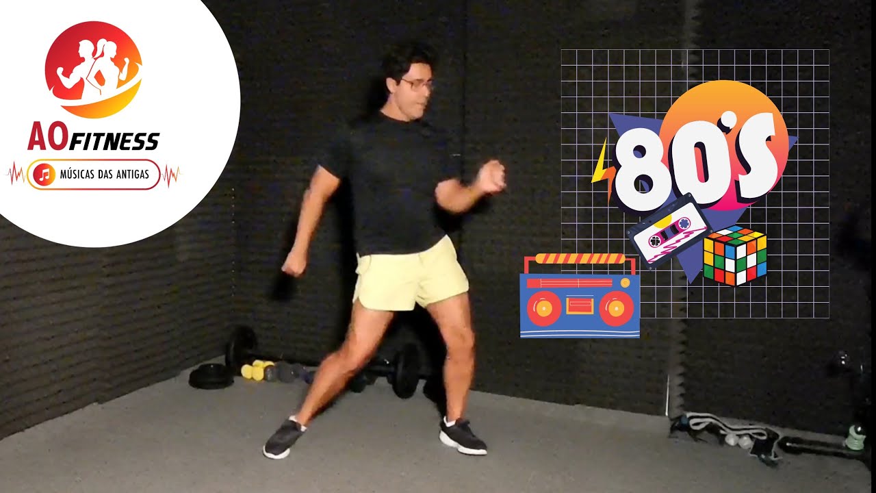 Aula de Dança anos 80s - Queime muitas calorias dançando