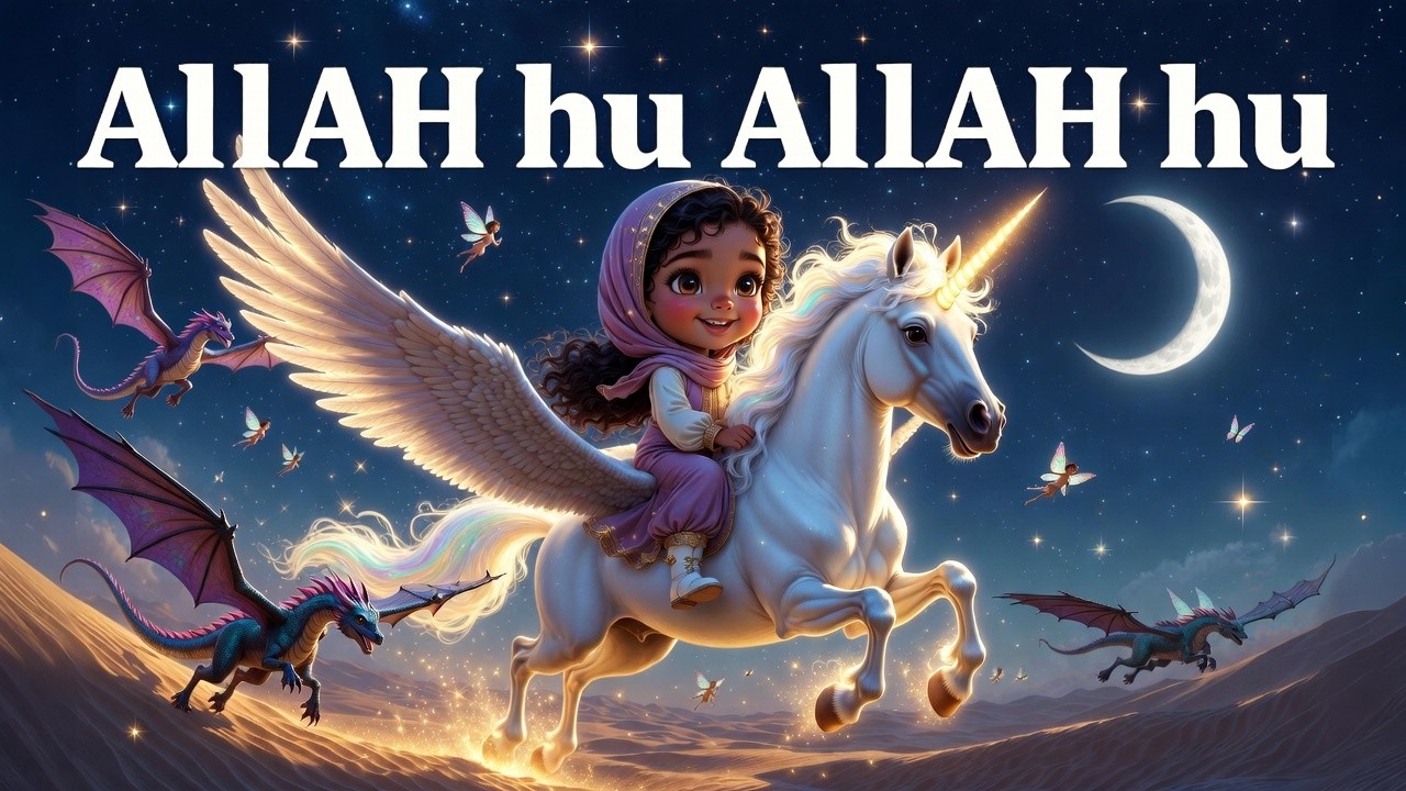 Allah Hoo Allah Hoo | The Ultimate Sweet Islamic Lullaby to Help Your Baby Sleep Blissfully! 🌙✨