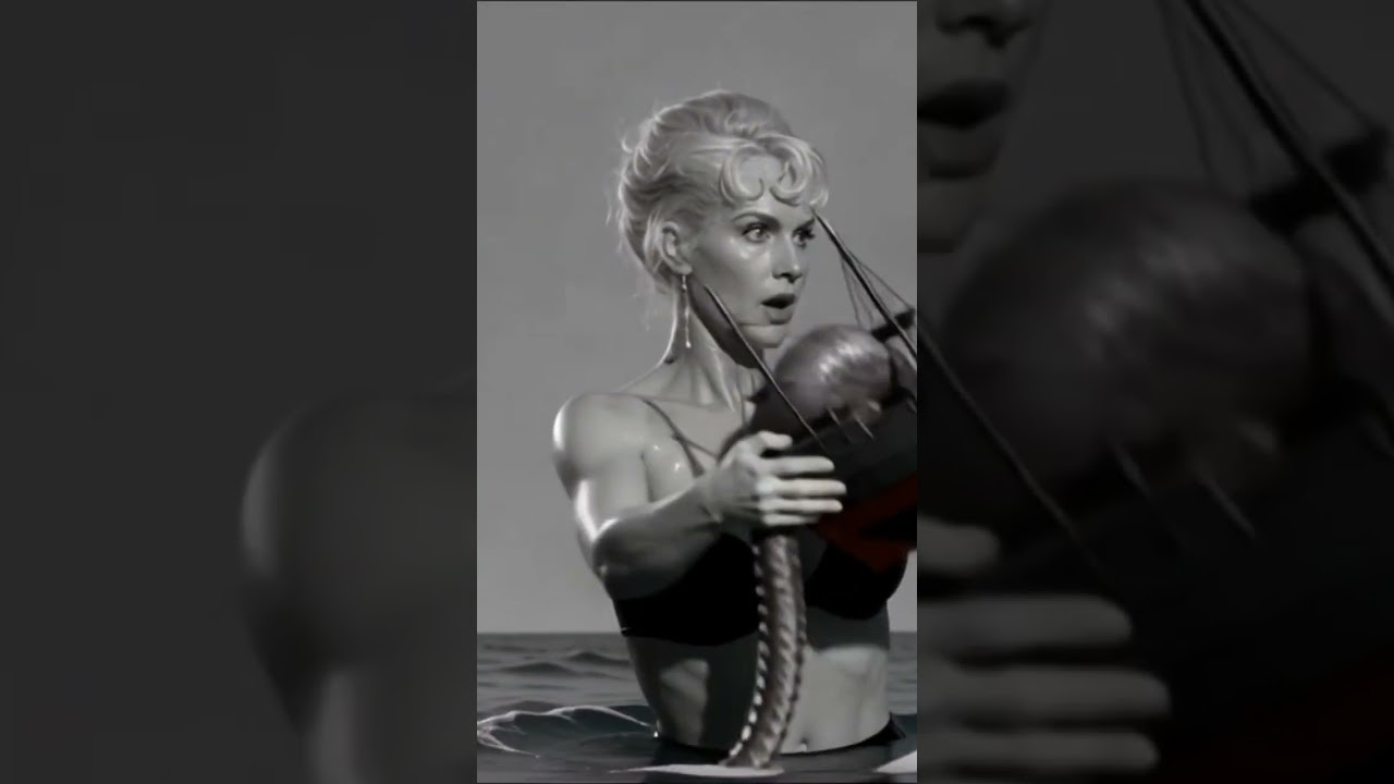 Giantess mom saving ship.   