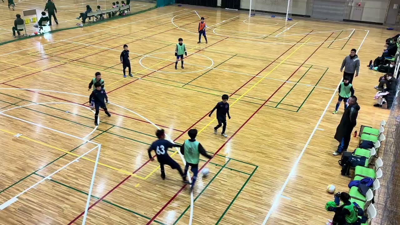 2026/3/14 HAFCサンクスフットサルU-10 鏡渕前半