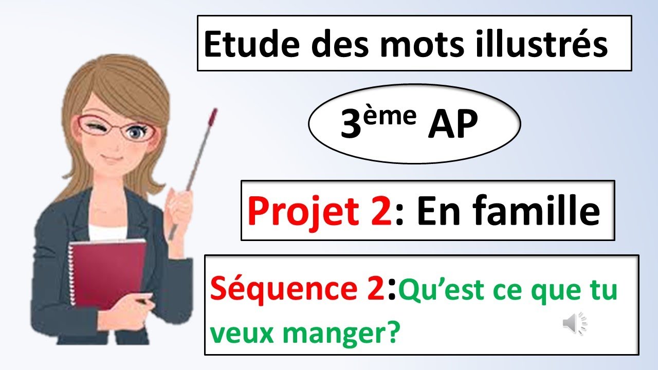 Mots illustrés / Projet 2 / Séquence 2/ 3AP /  f / v / oi / oin .