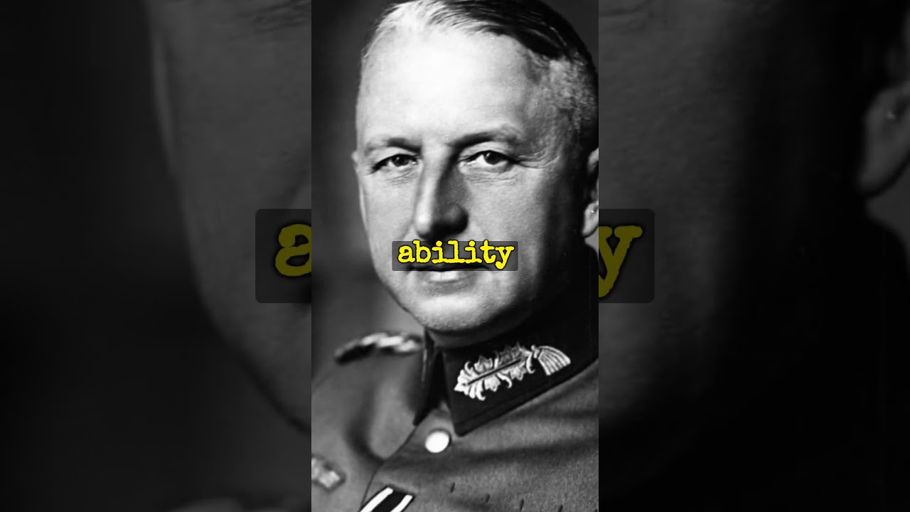 The Most Skilled General of the Wehrmacht, Erich von Manstein in 1 Minute